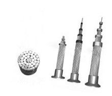 1000КВ провод проводника напряжения тока АКСС трапецоидальный работая непрерывно